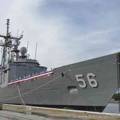 The Navy used drones to sink a retired warship