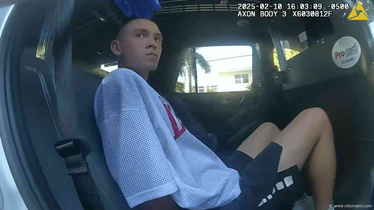 Video shows police arresting man who broke into home of OnlyFans model Sophie Rain