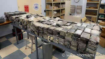 $11.6 million in cocaine found on boat off Miami Beach, U.S. Coast Guard says