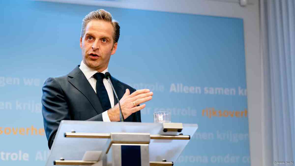 Coronaminister Hugo de Jonge ontraadde mondkapjes na lobby ouderenzorg