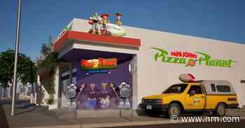 Papa Johns opens Pizza Planet popups for Toy Story collab