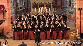 Konzert in Altensteig: Nach  15 Tagen   – Christophorus-Kantorei beendet  Tournee in der Heimat