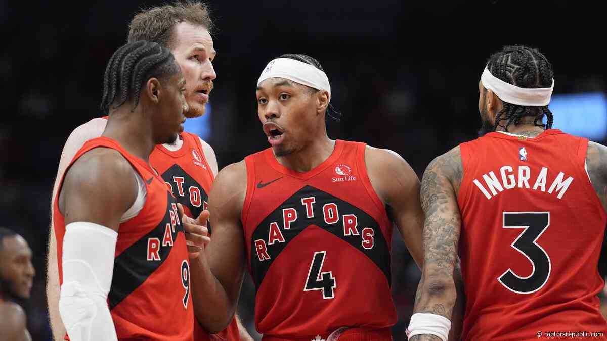 Which Raptors received votes for the NBA Awards?