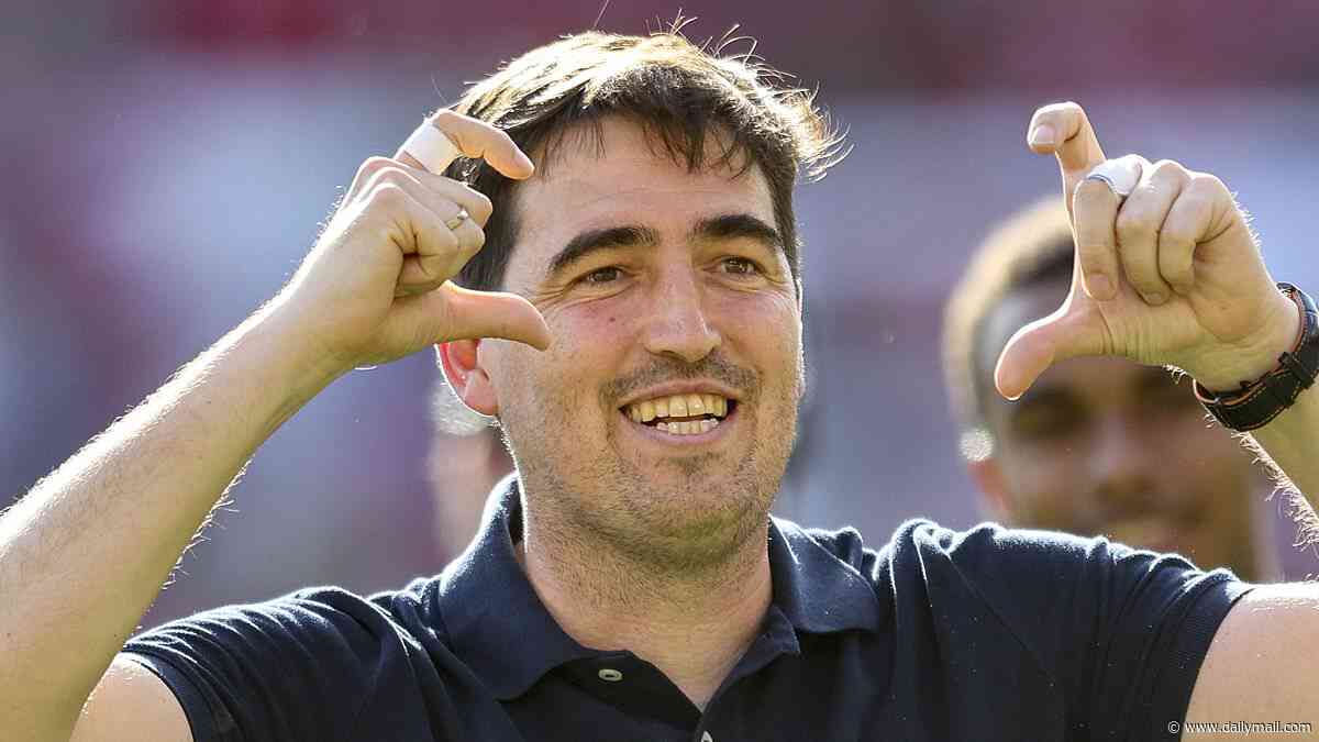 Crystal Palace explore move for new manager target, with Andoni Iraola now expected to replace sacked Arne Slot at Liverpool