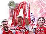 A coronation at the Palace! Arsenal lift the Premier League trophy after ending 22-year wait to be football's Kings of England - and now Europe's up next...