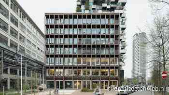 KAAN Architecten combineert kantoor Trudo met sociale huurwoningen in houten gebouw op Strijp-S