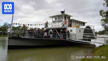 Paddle-steamer first launched 120 years ago returns to working life