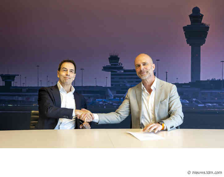 Tekenmoment definitieve overeenkomst verplaatsing KLM-locaties op Schiphol