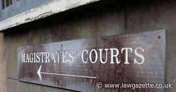 Magistrate sanctioned for saying he would give defendant a 'hiding'