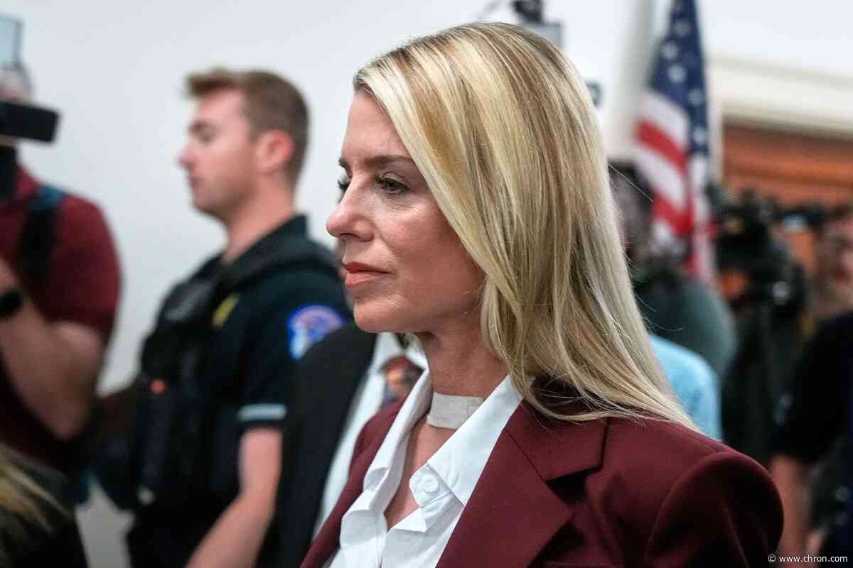 Bondi refuses to answer questions about Trump's involvement in Epstein files release