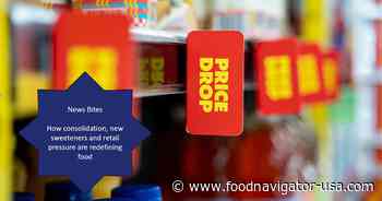 How consolidation, new sweeteners and retail pressure are redefining food