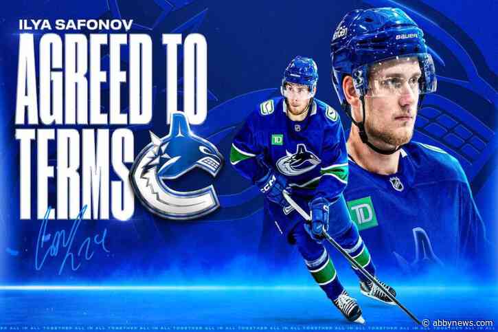 Vancouver Canucks sign Russian forward, first signing by GM Ryan Johnson