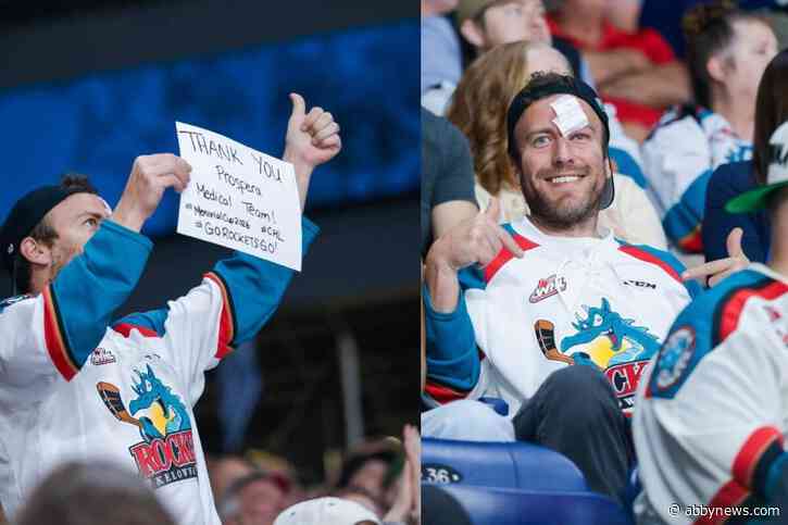 Memories made for fan struck in the head by flying puck at Memorial Cup in Kelowna