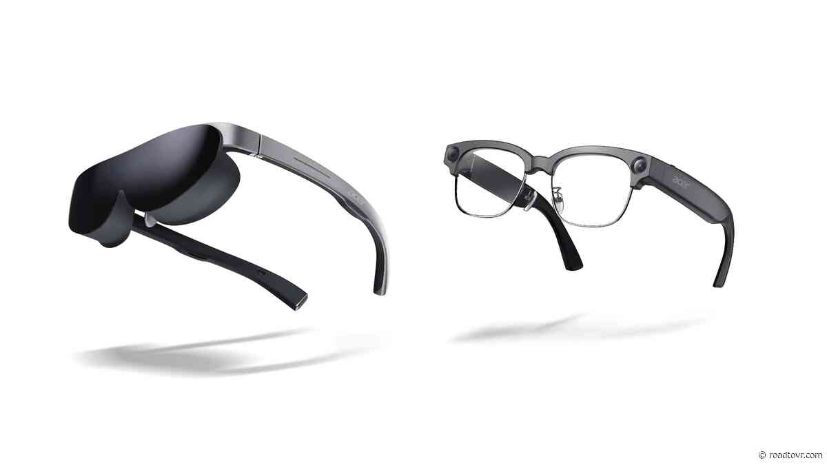 Acer Re-enters XR with New AR & Smart Glasses