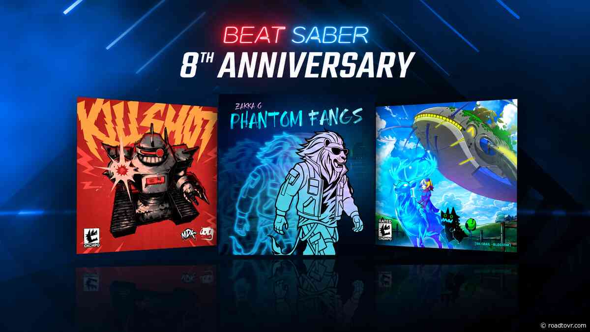 ‘Beat Saber’ Turns 8, Bringing 3 New Free Tracks to VR’s Favorite Block-slashing Rhythm Game