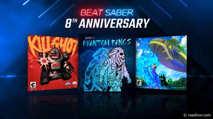 ‘Beat Saber’ Turns 8, Bringing 3 New Free Tracks to VR’s Favorite Block-slashing Rhythm Game