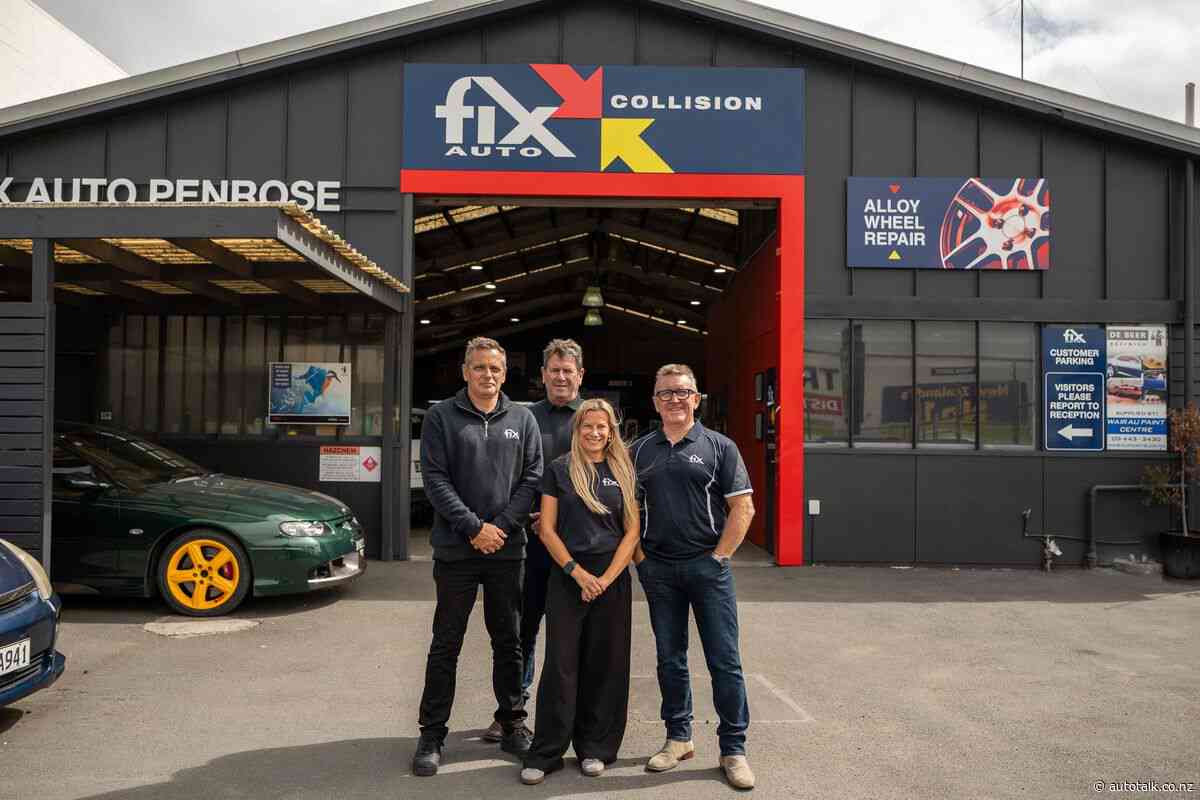 Global collision repair network Fix Auto launches in New Zealand
