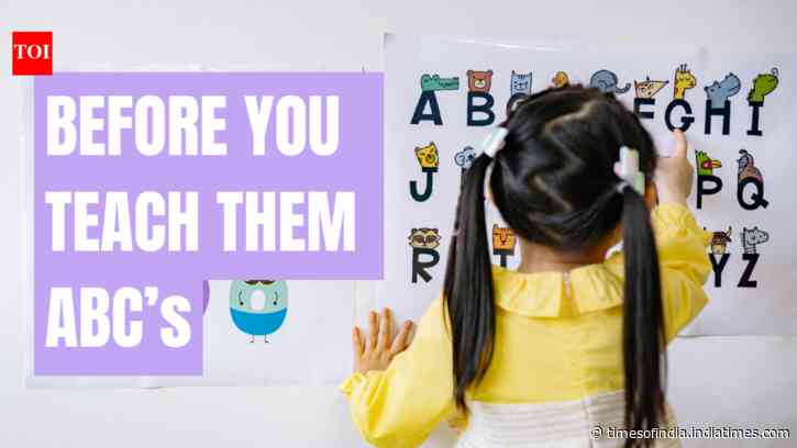 Before teaching ABCs, make sure your child has these 4 essential skills, says child psychiatrist