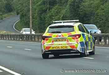 Bypass reopens after two-van crash and oil spill sparks motorway delays