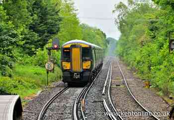 Commuter rail services diverted and cancelled after train hits 'obstruction'