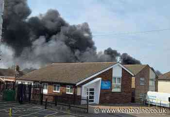 Suspected arson after blaze at former school