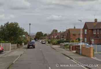 Cyclist hit by a car after trying to run from police