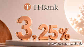 3,25 % p.a. aufs Tagesgeld: So attraktiv ist das Angebot der TF Bank
