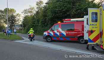 Motorrijder gewond bij eenzijdig ongeval op Krommeweg