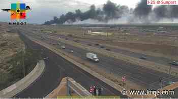 Crews respond to fire at recycling plant in South Valley near Broadway