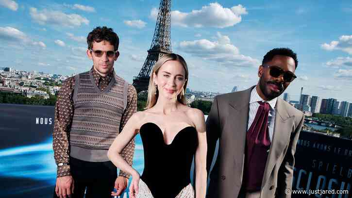 ‘Disclosure Day’ Cast Kicks Off Press Tour in Paris as Director Steven Spielberg Calls the Alien Movie ‘Closer to Fact Than Fiction’