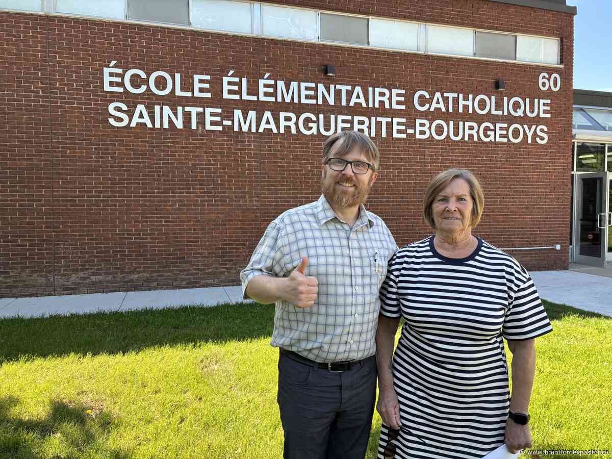 Brantford's only French Catholic school celebrates milestone