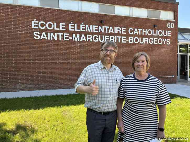 Brantford's only French Catholic school celebrates milestone