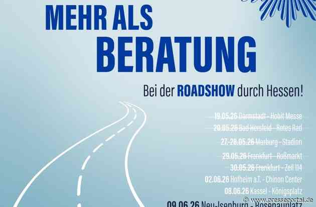 POL-OF: Berufsberatung auf Rädern: "Roadshow" der Polizei Hessen macht Halt in Südosthessen