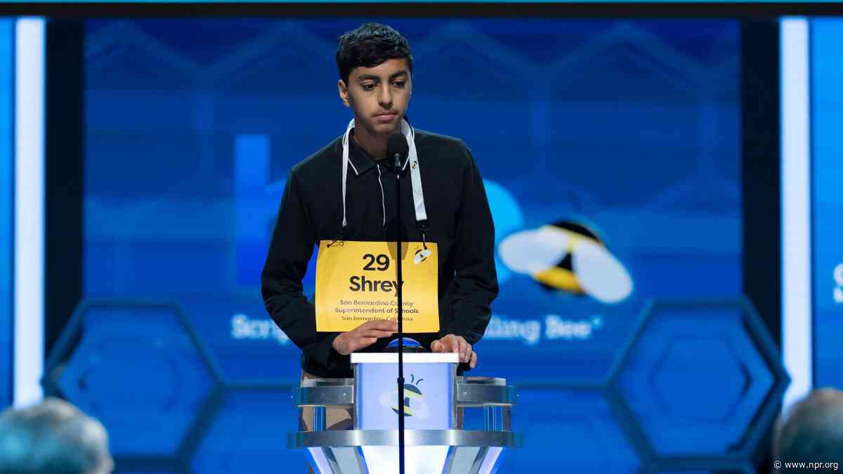 Shrey Parikh, 14, wins the Scripps Spelling Bee after a nail-biting 'spell-off'