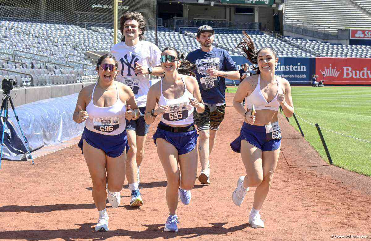 Runners take over Yankee Stadium for annual Pinstripe 5K