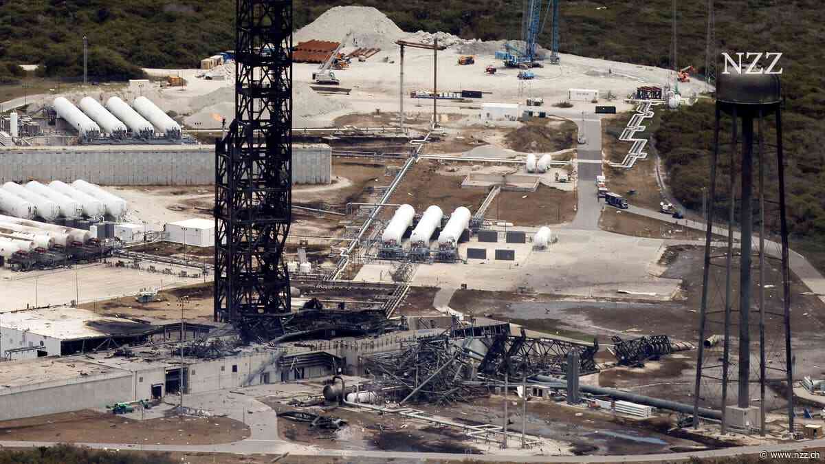 Die Explosion von Jeff Bezos’ Rakete bringt die Mondpläne der Nasa durcheinander. Auch das amerikanische Militär ist besorgt