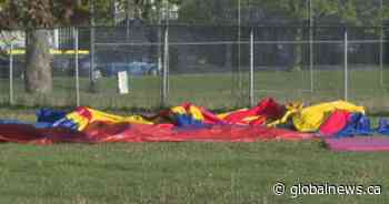 Child, 3, dies from injuries after bouncy castle swept up by wind in Montreal