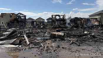 'It's all gone': Saskatoon man starting from scratch after Hampton Village fire