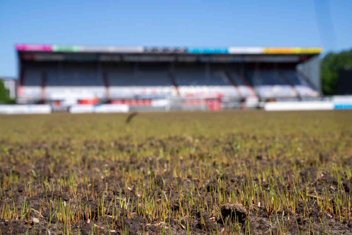 Toplaag grasveld De Oude Meerdijk wordt vernieuwd