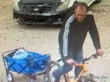 Police ask public to help ID suspect in early-May arson in central Edmonton