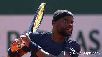 🎾 Tiafoe racket taken during celebs, later return...