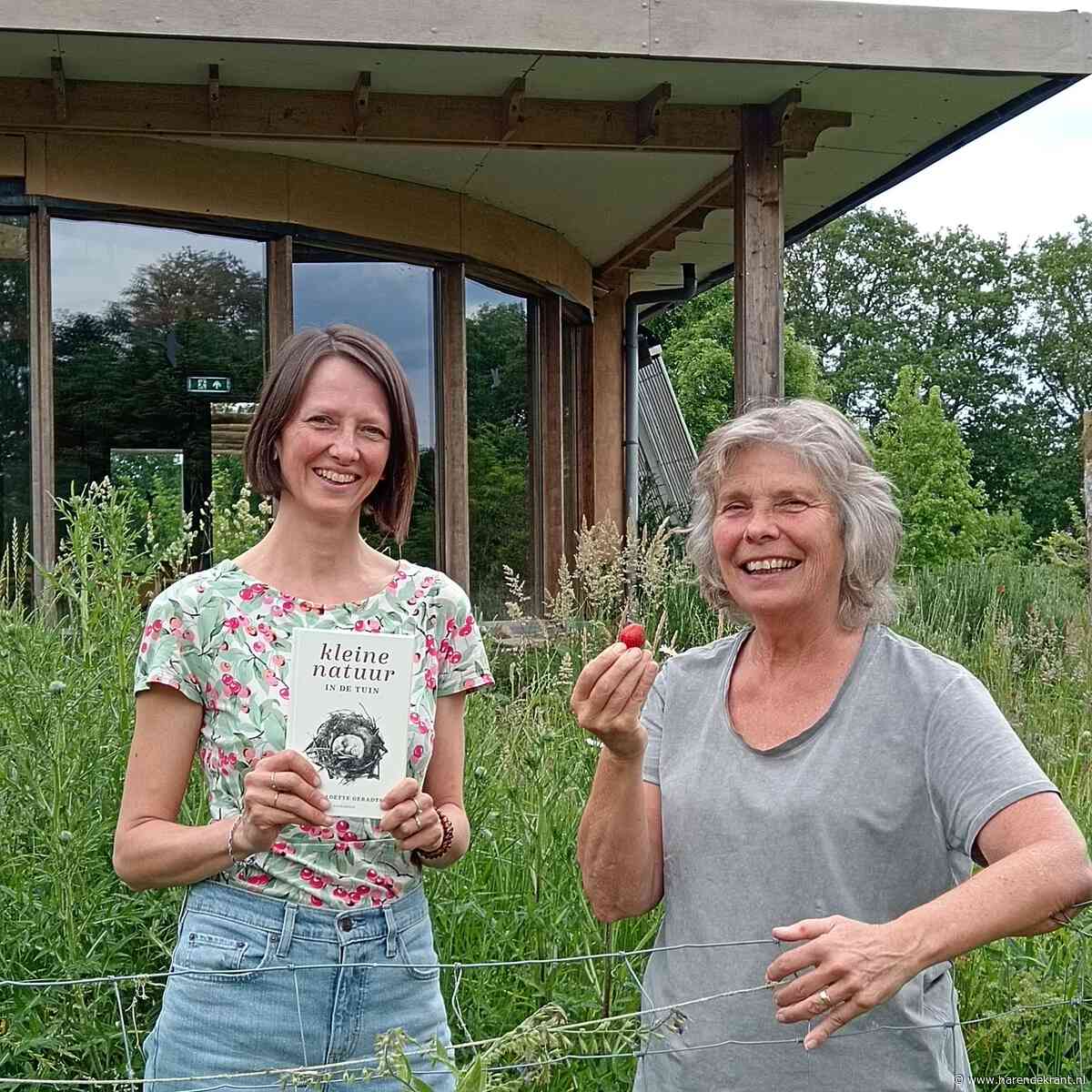 Boekpresentatie Harense auteur in Voedselbos te Glimmen