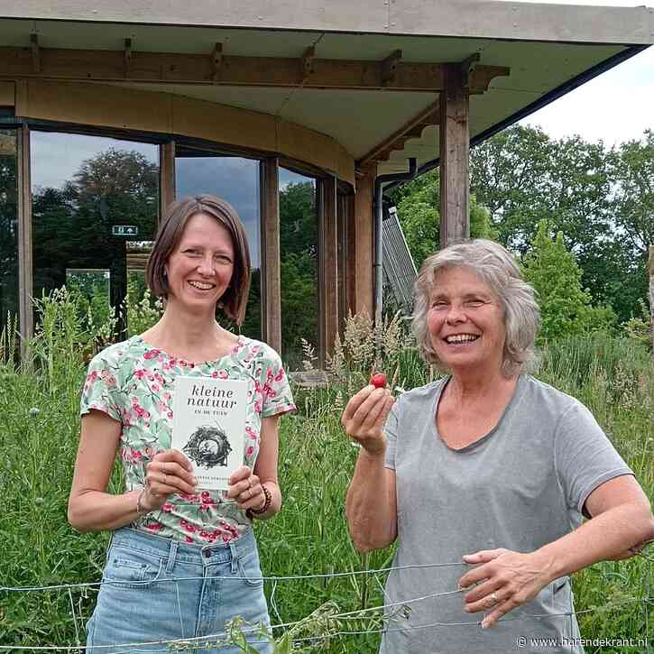 Boekpresentatie Harense auteur in Voedselbos te Glimmen