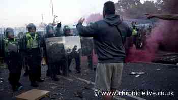 Police pelted with bricks at 'unacceptable' Henry Nowak demonstration, Home Secretary says