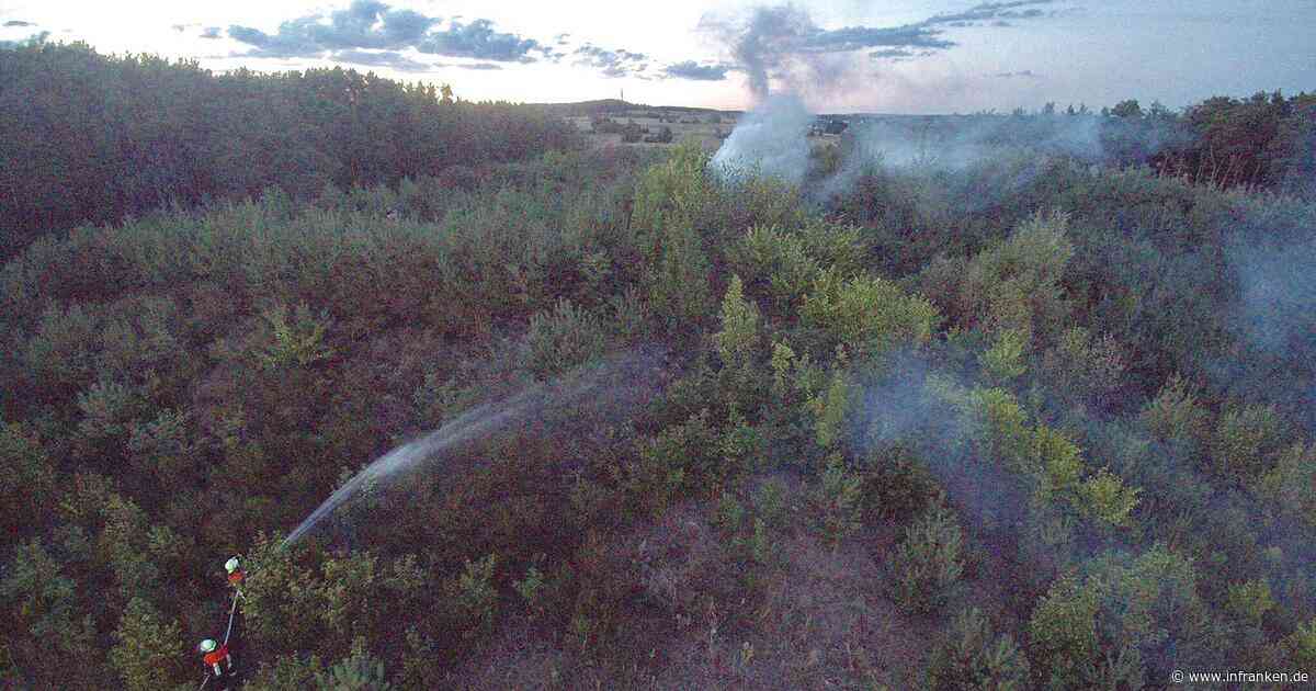 Hohe Waldbrandgefahr in Mittelfranken: Regierung ordnet Luftüberwachung an