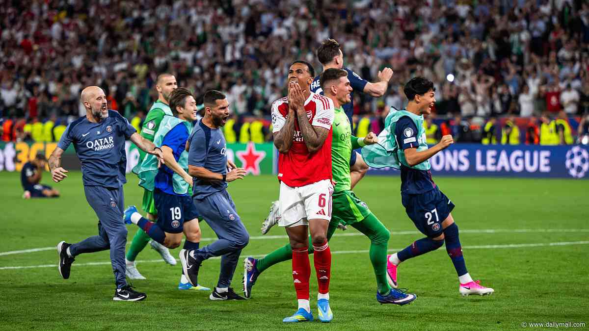 OLIVER HOLT: Why it was so sad to see English supporters celebrate Arsenal's Champions League final loss - and what it reveals about modern football fans