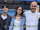 Pep Guardiola reconciles with estranged wife Cristina as he calls her 'an exceptional woman' and she joins him in Manchester for his final day at Man City - as he prepares to move back to Barcelona