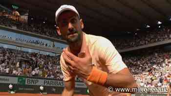 Novak Djokovic rages at French Open camera crew in tense moment during Joao Fonseca clash