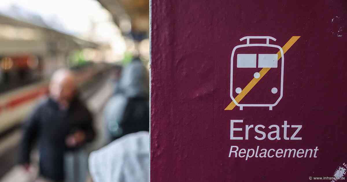 Bahnstrecke Bamberg-Würzburg: Ersatzverkehr für mehrere Tage