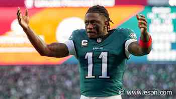 Did New England finally get its WR1 in A.J. Brown?...